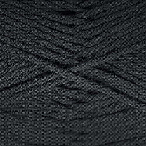 Estako Royal Cotton, 100% Mercerized Giza Cotton Yarn, Fingering, Dark Grey | soft, silky sheen, super fine, sock weight, 50 g, 137 yds, baby clothes, summer tops, amigurumi - color: 5055 - Dark Grey, size: 1 Skein
