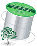 FIVEIZERO 20 Gauge Wire Aluminum Craft Wire,328ft Sliver Jewelry Wire | Bendable Metal Wire;0.8mm Wire for Jewelry Making,Wire Wrapping,Floral Sculptures,Clay & Christmas Ornaments Crafting - size: 20 Gauge