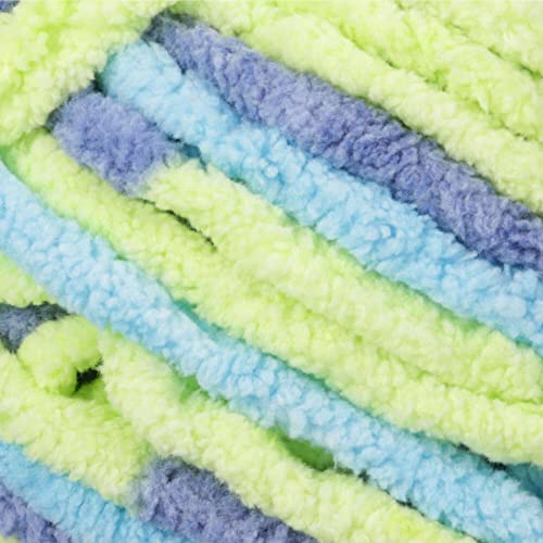 Bernat BABY BLANKET BB Handsome Guy Yarn - 1 Pack of 10.5oz/300g - Polyester - #6 Super Bulky - 220 Yards - Knitting/Crochet | #6 Super Bulky Yarn, 100% Polyester, Soft Baby Blanket Yarn for Crochet, Knitting & Crafts, 220yds, 300g/10.5oz, 1 Pack - color: