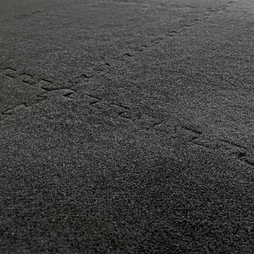 Meister X-THICK 3/4" Interlocking Carpet Top EVA Foam Mats - 2'x2' Tiles for Exercise, Play Areas & Offices - color: Black, size: 36 Tiles (144 Sqft)
