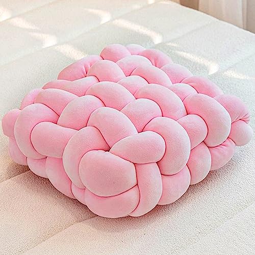 Velvet Chunky Yarn Bulky Giant Arm Knitting Ya rn, Super Soft Jumbo Tube Weight, Fluffy DIY Crochet Hand Making Washable for Blanket, Pet Bed, Rugs Pillow (2.2lb-Cute Pink) - color: Pink, size: 2.2LB