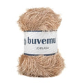 Eyelash Fun Fur Yarn 100 Gram (3.53 Ounces) 175 Yards (160 Meters) (Beige) - color: Beige, size: 1 Pack