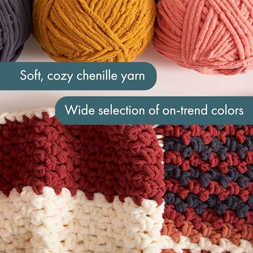 Bernat Blanket 600G - 1 Pack of 431 Yards/21.2 oz Spring Grass 100% Polyester Yarn - color: Spring Grass