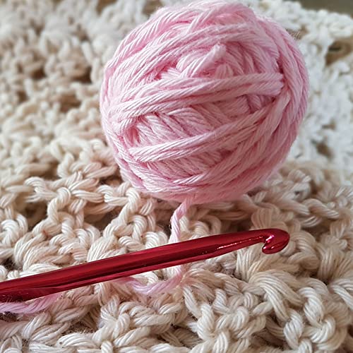 Large Sizes Crochet Hooks 4 pcs Long Crochet Needles Set QLRFFLJOY 8mm 10mm 12mm 15mm Aluminum Alloy Crochet Hook DIY Yarn Weaving Tools for Knitting Blanket, Shawl and Carpet - color: Aluminum Alloy