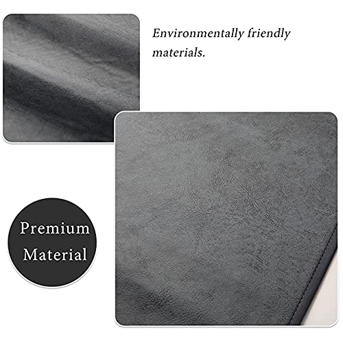 HAOMAIJIA Sofa Armrest Organizer, Remote Control Holder for Recliner Couch | Anti Slip Arm Chair Bedside Caddy Storage Organizer With 6 Pockets For Cell Phone Tv Remote Control Magazines (grey blue) - color: grey blue, size: 35 Inches × 19.3 Inches