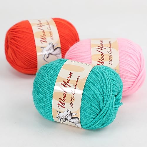 100% Cashmere Wool Yarn (Pack of 10) by Yonkey Monkey 500gr Imported Knitting Crochet (Dark Grey 18) - color: Dark Grey 18