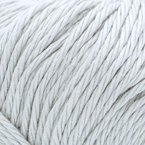 (1 Skein) Lion Brand Yarn Pima Cotton Yarn, Stone | 100% Pima Cotton Yarn for Knitting, Crochet, Crafts, Worsted Weight Fiber for Bags, Blankets, Shawls, Summer Hats, Clothes - color: Stone, size: 1 Pack