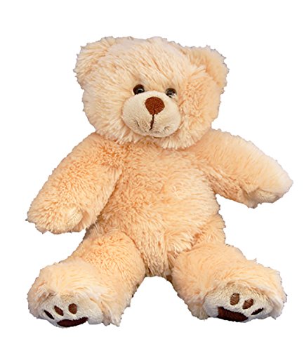 Make Your Own Stuffed Animal Mini 8 Inch Furry Brown Teddy Bear Kit - No Sewing Required!