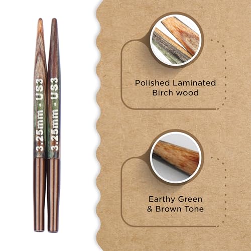 Knitter’s Pride Terra Interchangeable Needle 2""(5cm) - US 3(3.25mm) - size: 3.25mm
