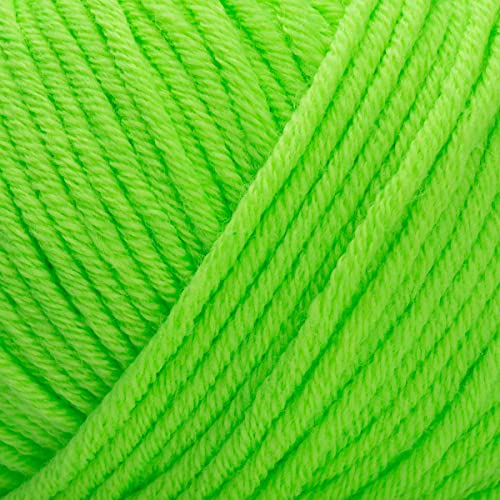 Estako Wool 98 100% Superwash Merino Wool Worsted Yarn, Pistachio 4-Pack | 7.04 oz, 392 yds, cyc 4 medium, aran, machine washable, 5 mm needles, 6 mm hook, 20 sts gauge, crocheting, sweaters - color: 6391 - Pistachio, size: 4 Skeins