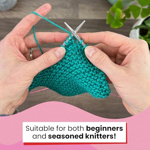 skacel by addi Ewenicorn Rocket Circular Knitting Needles, Fixed 60 Inch (150 cm) White Chrome Plated Brass Tips with Flexible Nylon Cord, 2.5 mm (US Size 1) - size: 2.50 mm