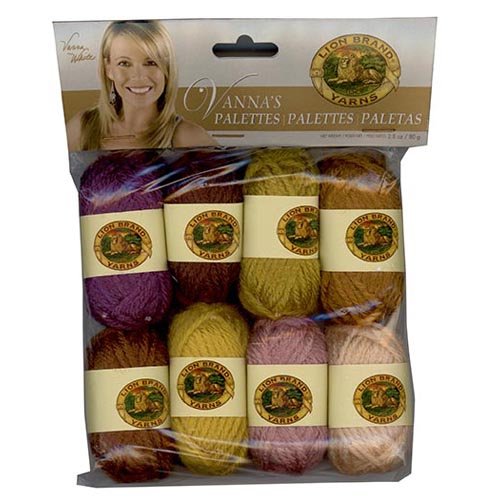 Lion Brand Yarn 865-205 Vanna's Palettes Yarn, Essential - color: Essential