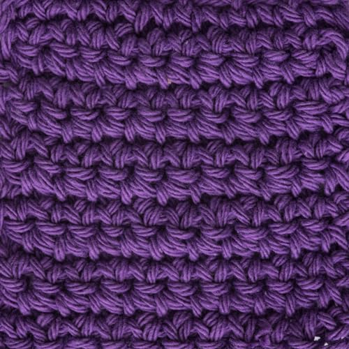 Lily Sugar'n Cream 100% Cotton Yarn 6-Pack Bundle with Bella's Crafts Stitch Markers (Rainbow) - color: Rainbow