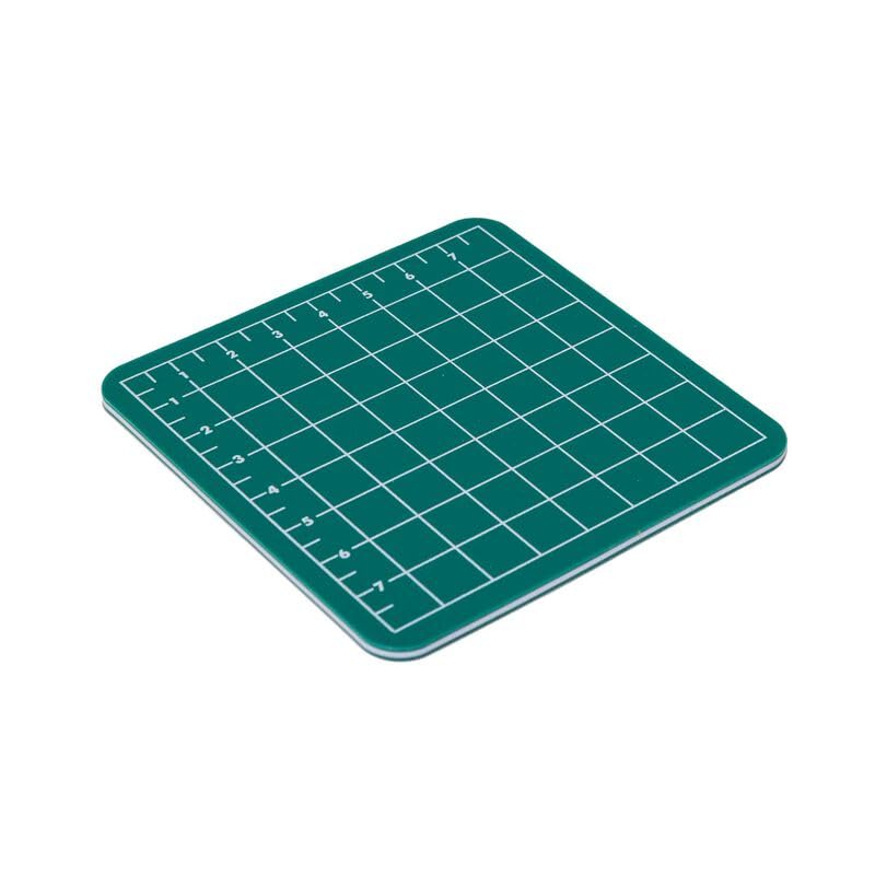 Huron Precision Self-Healing Cutting Mat 3.5 x 3.5 (mini) for Crafts, Hobbies, Sewing, and Scrapbooking (1/5/25/100 pc) (5pc) - size: 3.5"L x 3.5"W