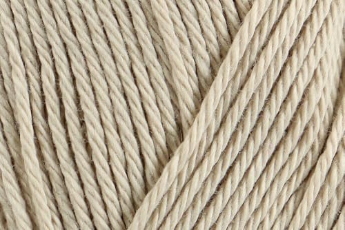 1 Skein/Pack Schachenmayr (SMC) Catania Originals Yarn, Each Ball 1.76 Oz (50gr) / 136 Yards (125 m), 100% Mercerized Cotton for Knitting and Crochet Yarn, Sport Weight, 248 - Linen - color: 248 - Linen