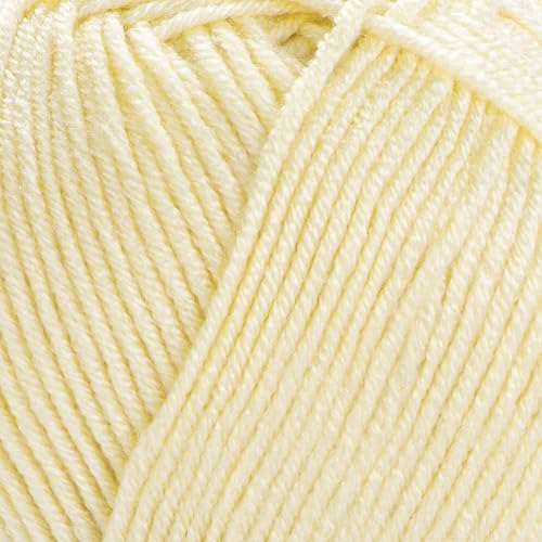 1 Skein YarnArt Adore, Antipilling Yarn, 100% Antipilling Acrlylic, 100 g (3.5 oz), 280 m (306 yd), 3 : Light-DK, Light Yellow - 356 - color: Light Yellow - 356