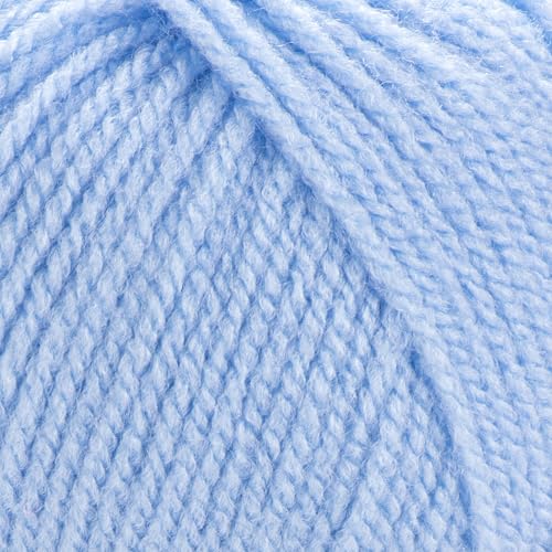 YarnArt Baby 100% Acrylic Knitting Yarn – 50g (150m) | Ultra-Soft & Lightweight | Baby & Kids’ Sensitive Skin Safe | Durable & Easy to Work with | Perfect for Knitting & Crochet (Baby, 215) - color: Baby Blue, style: Baby