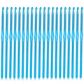 LIQWEI 20PCS Crochet Hooks, 5MM Aluminum Crochet Needle US Size H (Size 8), Crochet Hooks Bulk for Craft Yarn Contribute to Beginners (Blue)
