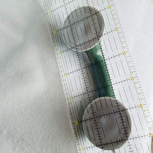 Quilting Ruler Grip Sewing Tools Ruler Handle (Strong Adsorption) for Quilting Patchwork Ruler | Strong hold, easy attach/remove, fits most rulers, non-slip grip, stable cutting, ideal for patchwork & DIY sewing.