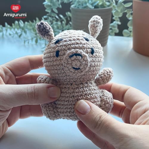 Red Heart Amigurumi Jimmy The Dog Kit - color: Jimmy the Dog