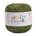 golo Crochet Thread for Hand Knitting Green Yarn 3346 - color: 3346 Green