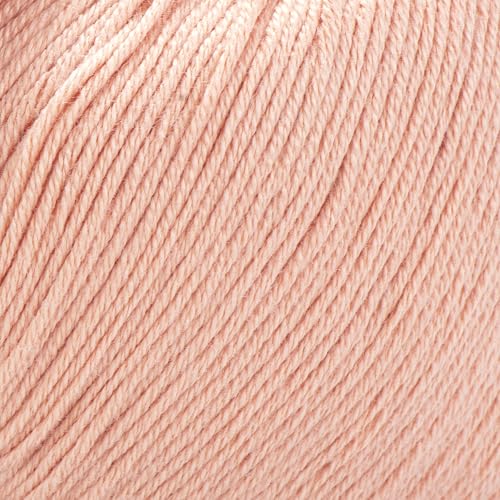 YarnArt Baby Cotton Yarn 4-Pack – Soft Knitting Yarn for Baby & Summer, 50% Cotton 50% Acrylic, 1.76 Oz Each, 180.44 Yds/Skein – Ideal for Amigurumi & Crochet Projects (412) - color: 412