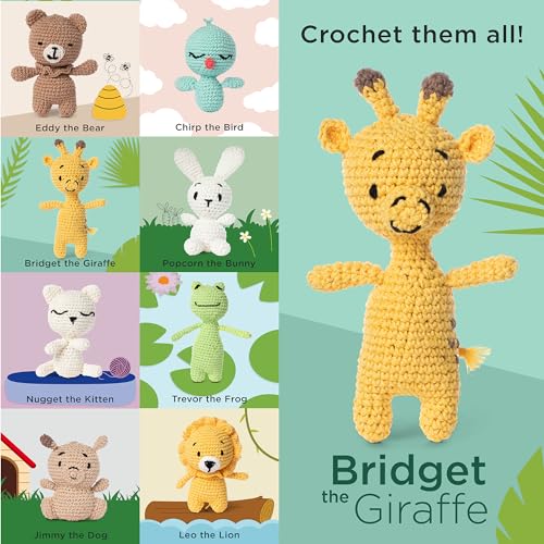 Red Heart Amigurumi Bridget The Giraffe Kit - color: Bridget the Giraffe