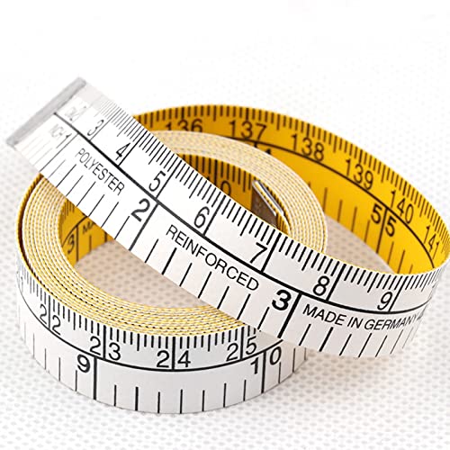 Soft Flat Ruler Body Measuring Ruler Sewing Tailor-Tape Measure 150cm/60inch Centimeter Meter Sewing Measuring Tape