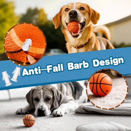 Squeaker Insert - Dog Squeakers Replacement for Dog Ball Toys | Revives Favorite Toys, 5 Sizes for Better Fit, 120-Piece Value Pack, Loud Squeak, Easy to Insert, for Toy Repair or DIY