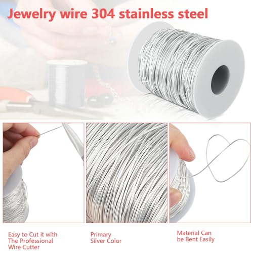 17 Gauge Stainless Steel Half Hard Marine Grade Wire - size: 17 Gauge