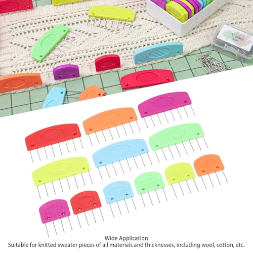 Knit Blocker Plastic and Stainless Steel Multifunctional Knit Crochet Blocking Comb for Handcraft