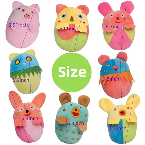 20 Pack Squeaky Dog Toys Bulk, Plush Small Dog Chew Toy For Puppy Teething | Variety Animal Stuffed Puppy Toys Bundle,Cute Soft Plush Dog Toys for Small Medium Breeds to Keep Them Busy ﻿ - color: Dog Toys(20pack)