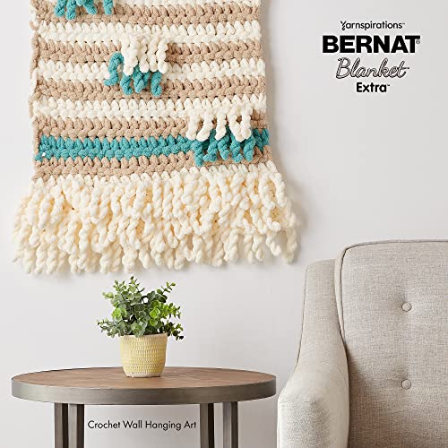 Bernat Blanket Extra Chunky Chenile Acrylic Yarn - (Pack of 2) - color: Silver Steel, size: 2 Pack