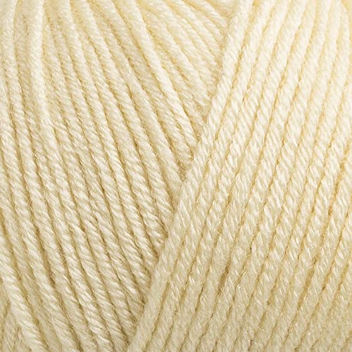 1 Skein YarnArt Adore, Antipilling Yarn, 100% Antipilling Acrlylic, 100 g (3.5 oz), 280 m (306 yd), 3 : Light-DK, Cream - 331 - color: Cream - 331