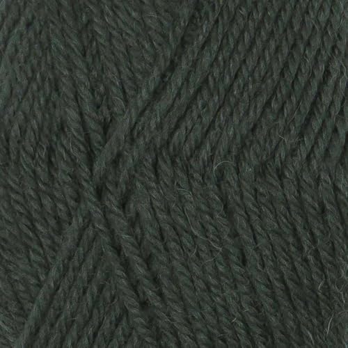 100% Superwash Wool Yarn 3 Skeins 150g DK Weight Knitting Crochet F. Green | Sourced from Peru for breathable warmth and 327yd total length per 150g pack ideal for soft baby garments hats and sweater - color: Forest Green