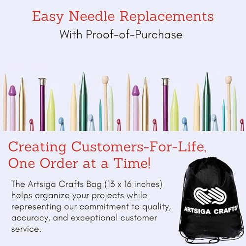 Lykke Indigo 3.5-inch Interchangeable Circular Knitting Needle Set | Standard US 3, 4, 5, 6, 7, 8, 9, 10, 10.5 Azure Case, Birchwood Semi-Sharp Tips, Smooth Joins, Swivel Cables, Project Bag - color: Indigo-with-Azure-Case