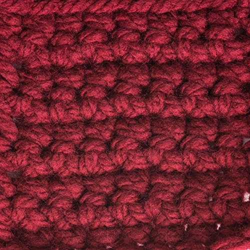 Bernat Softee Chunky Yarn, 3.5 Oz, Gauge 6 Super Bulky, Wine - color: Wine, size: Pack of 1