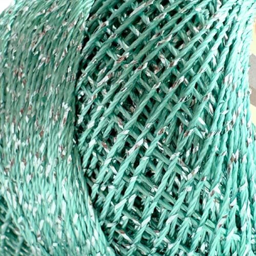 Yarnart Camellia Metallic Shimmer Fine Yarn - 70% Polyester, 30% Metallic, 192m, 20g, Crochet Thread, Lace, Embroidery, Jewelry Making, and Decorative Craft, 1.25mm Hook (Cottage Green, 20g Skein) - color: Cottage Green, size: 20g Skein