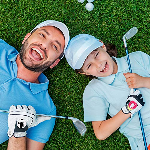 Frienda Golf Score Counter with One Touch Reset | Clip-on Golf Stroke Counter for Women and Men, One-press Reset Counts to 12, Attaches to Glove Collar Belt, Mini Scorekeeper - color: Red, White, Black