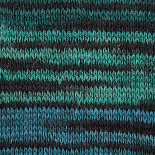 Patons Kroy Socks Yarn - (1) Gauge - 1.75 oz - Turquoise - For Crochet, Knitting & Crafting - color: Turquoise Stripes, size: 50 g/1.75 oz, 152 meters/166 yards