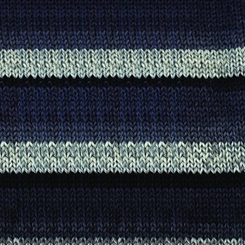 Patons Kroy Socks Yarn - (1) Gauge - 1.75 oz - Eclipse - For Crochet, Knitting & Crafting - color: Eclipse Stripes, size: 152 meters