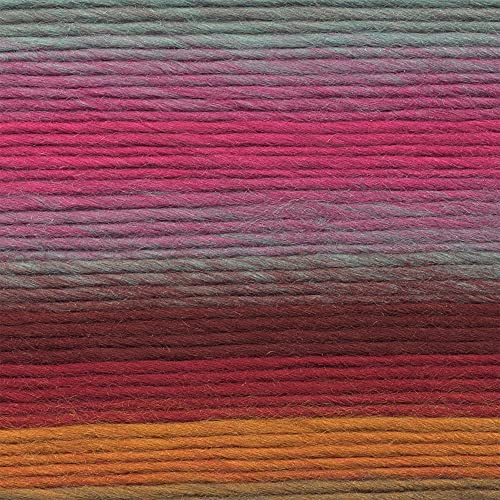 (1 Skein) Lion Brand Yarn Landscapes Yarn, Desert Spring | Variegated Worsted Weight 100% Acrylic Knit & Crochet Fiber for Colorful Blankets, Ombre Bags, Sweaters, Wraps - color: Desert Spring, size: 1 Pack