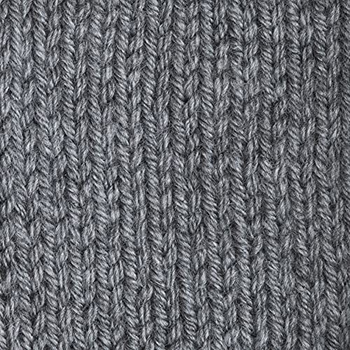 Patons Canadiana Yarn - Solids, Medium Grey Mix - color: Medium Grey Mix, size: 3.5 oz, 205 yds