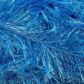 Premium Eyelash Fun Fur Yarn - Ultra Soft Fuzzy Faux Fur Novelty Thread for Knitting & Crochet | Chunky Multi Color Craft Supplies - 3.53 Oz (100g), 165 Yrds (150m) (1Skein, Blue) - color: Blue
