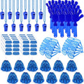 Realspring 148 Pcs Team Spirit Accessories for Sport Events - color: Blue