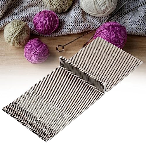 50 Pcs Knitting Machine Needles Fit for SK218 SK280 SK580 SK840 SK325 SK360 SK260 Knitting Machine Weaving Needles Replacement Knitting Tools