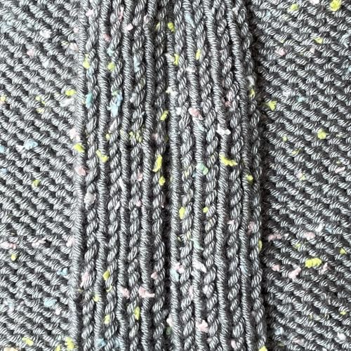 Tweed Twinkles Soft Baby Yarn DK Acrylic, 4-Pack (696Yds/400G), Koala Grey | Acrylic Baby Blanket Knitting Yarn with Free Patterns - Size 3 DK Light Worsted Weight Yarn for Crocheting with Flecks - color: Koala Grey, size: Pack of 4