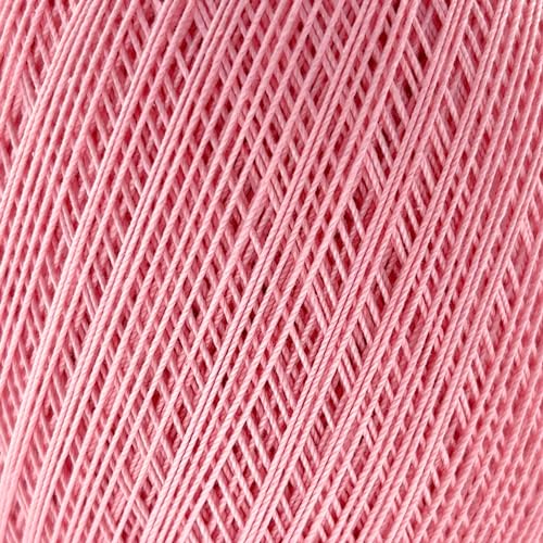 S Sensy Classic Size 10 - Mercerized Giza Cotton Yarn, Baby Pink, 618 Yards - color: Baby Pink, size: 1 Skein