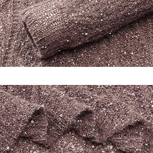 Clisil Blue Sequin Yarn,Sparkle Yarn,Sequin Theread,Accessories,Fantasy Yarn,Polyester Yarn,Lace Yarn,Lame Yarn,Art Yarn Summer Sweater Yarn 200g - color: Blue, size: 200g