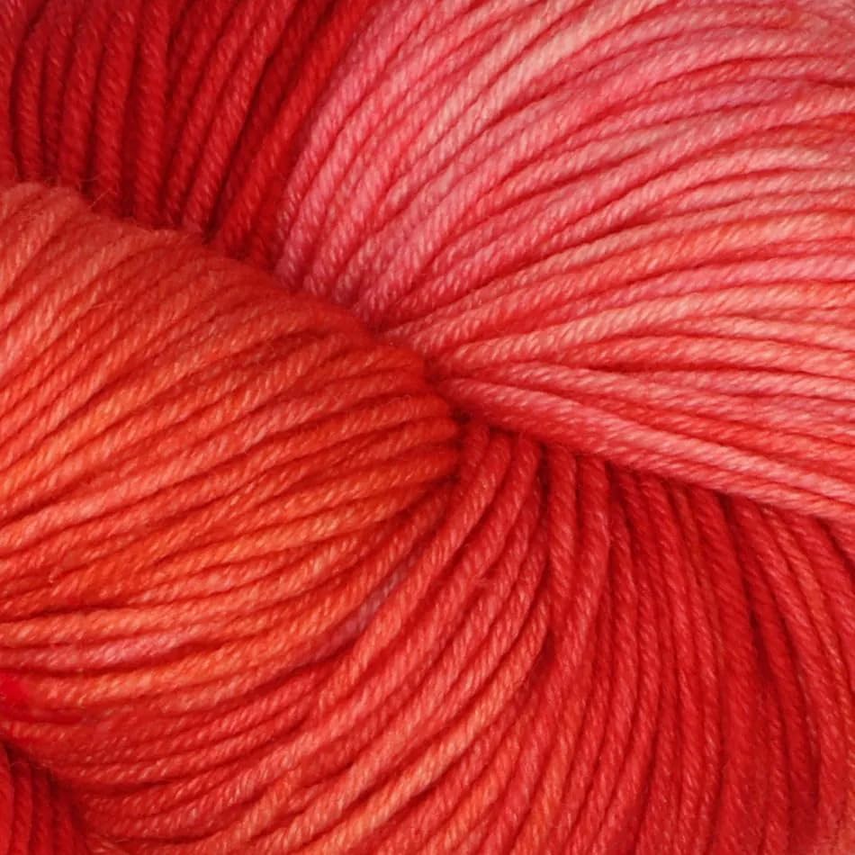 KnitPro Symfonie DK Weight Merino Wool Yarn 240yds, 100g, Berry Bowl | 100% Extrafine Merino, Hand Dyed, OEKO-TEX Certified, Superwash, Colorfast, #3 Yarn Skein for Knitting & Crochet - color: Berry Bowl